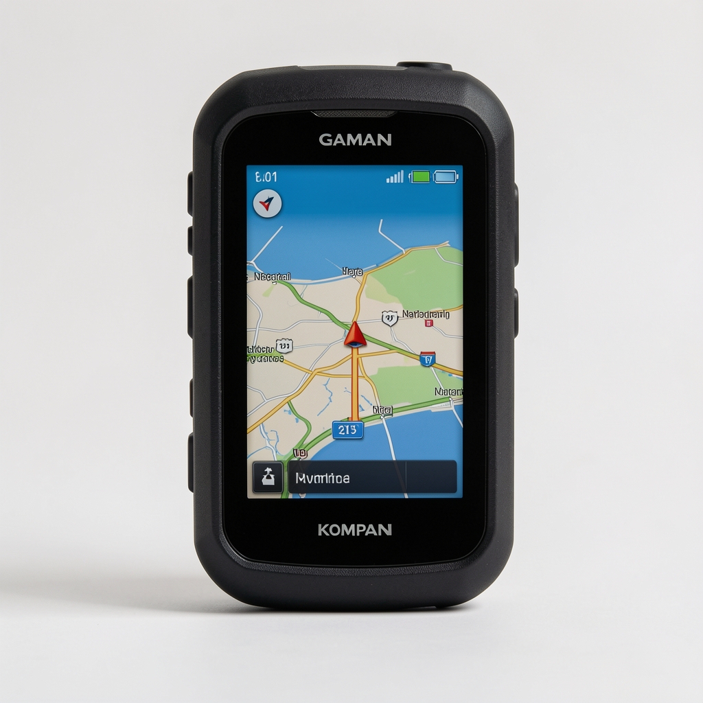 Kompakt ekranlı Garmin outdoor GPS navigasyon cihazı, açık hava kullanımına uygun