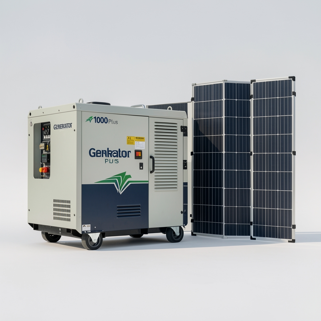 Jackery Solar Generator 1000 Plus taşınabilir güneş enerjili güç ünitesi ve katlanabilir panel seti